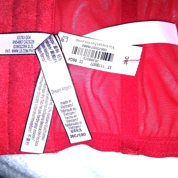 NWT FREE box/Victoria Secret bralette bustier GREAT for a CHRISTMAS gift!! - Picture 6 of 8